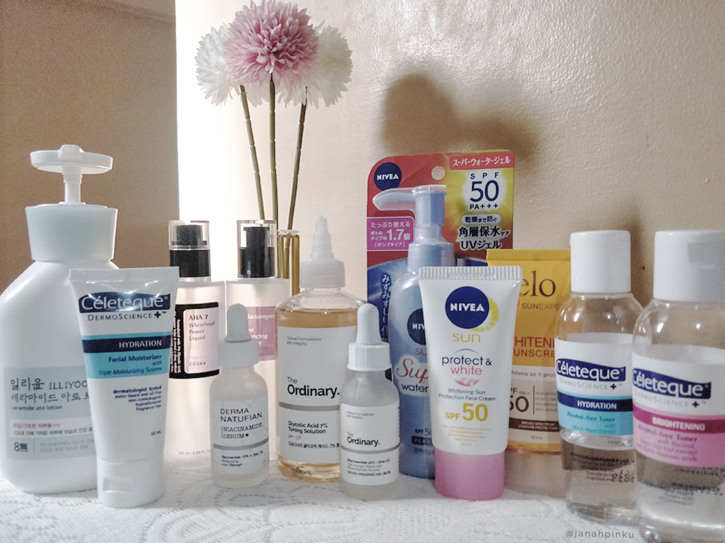 What are the highlights of skincare products? - A bunch of cuts